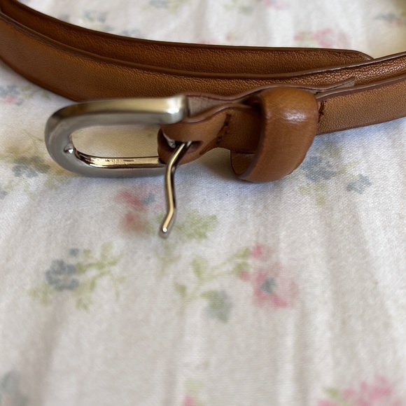 Vintage Wilfred Genuine Leather Brown Belt SMALL - Picture 4 of 6